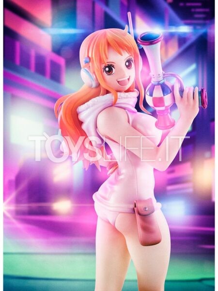 Megahouse One Piece P.O.P. Nami Evolutionary History Pvc Statue