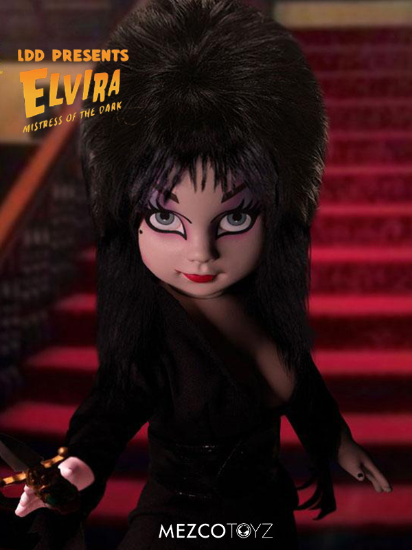 Mezco Toyz Elvira Mistress Of The Dark Elvira Living Dead Dolls Doll Figure