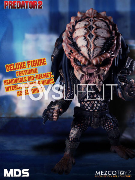 Mezco Toyz Predator 2 Predator City Hunter MDF Figure