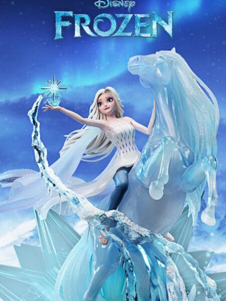 MGL Toys x Paladin Elsa Frozen 2 Elsa and Water Spirit Nokk Statue