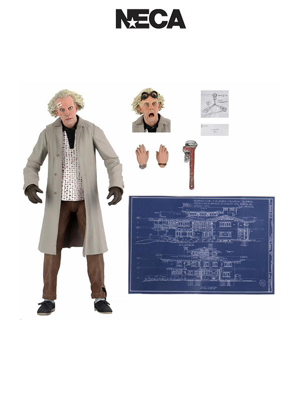 Neca Back To The Future Doc Brown Ultimate Figure