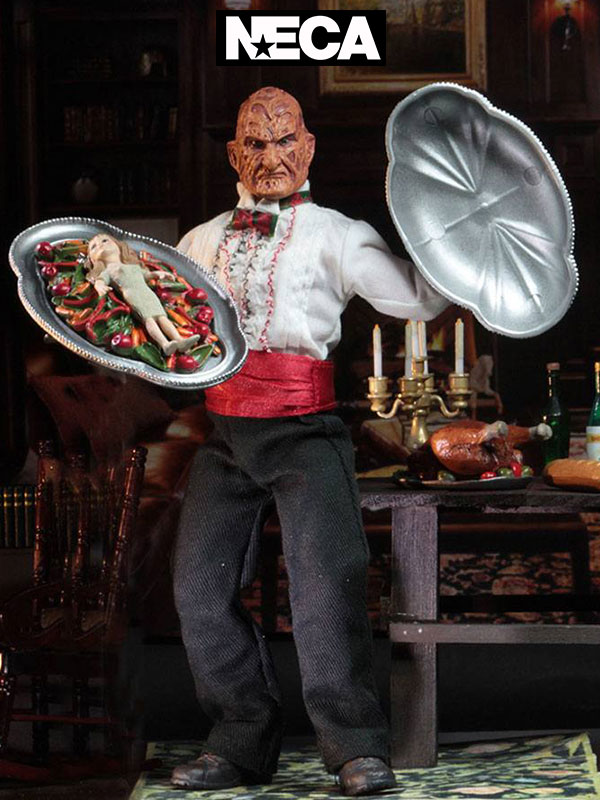 Neca A Nightmare on Elm Street 5 Chef Freddy Retro Action Figure 20 cm