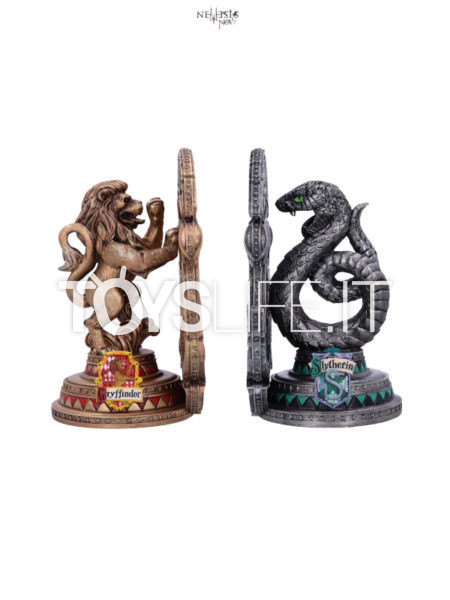 Nemesis Now Harry Potter Gryffindor/ Slytherin Bookends