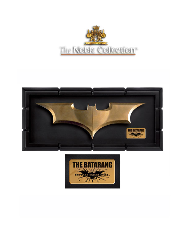 Noble Collection Batman The Dark Knight Rises Batarang Replica 1:1