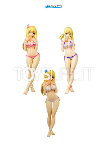 Orca Toys Fairy Tail Lucy Heartfilia Swinmsuit Pure In Heart Normal/ MaxCute/ Twin Tail 1:6 Pvc Statue
