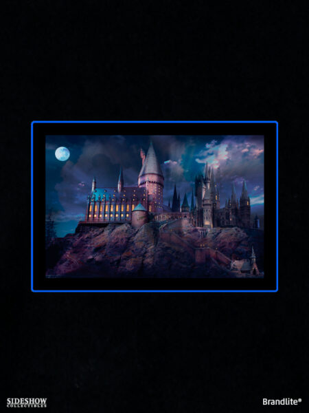 Brandlite/ Sideshow Harry Potter Hogwarts LED Light Poster