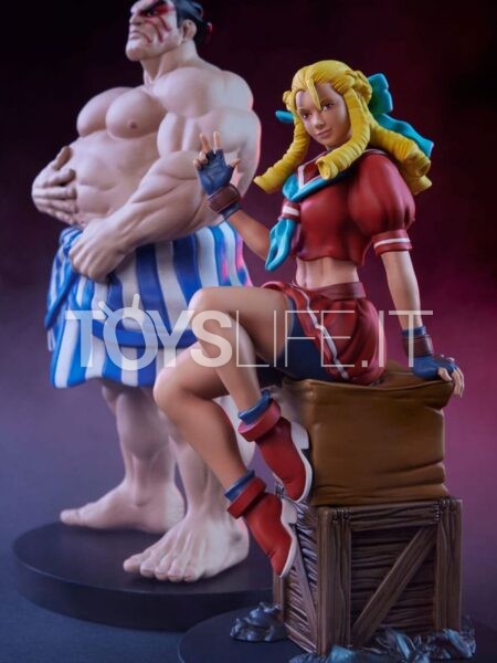 PCS Street Fighter Karin & H. Honda 1:10 Statue Set