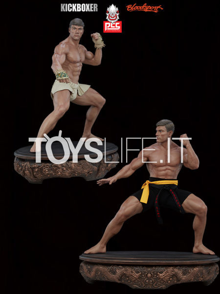 Pop Culture Shock Bloodsport/ Kickboxer Jean Claude Van Damme Shotokan/ Muay Thai 1:3 Statue
