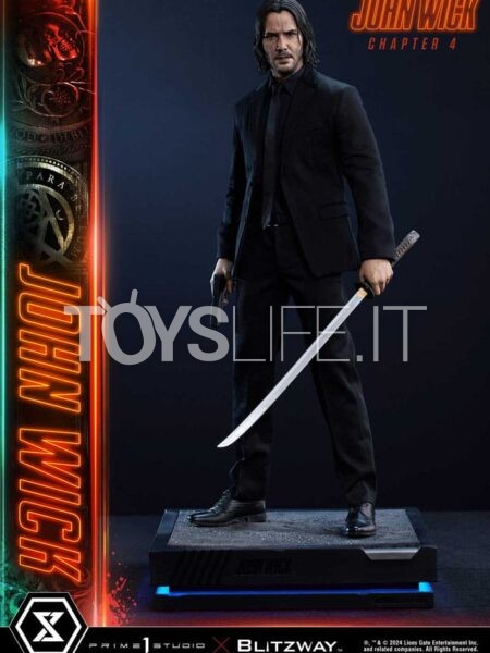 Prime 1 Studio Blitzway John Wick Chapter 4 John Wick 1:4 Statue Regular Version