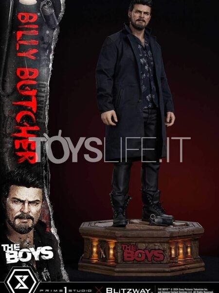 Prime 1 Studio Blitzway The Boys William Billy Butcher 1:4 Statue