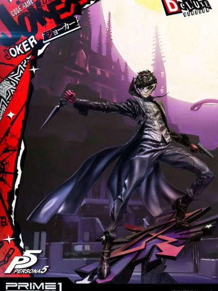 Prime 1 Studio Persona 5 Protagonist Joker 1:4 Deluxe Statue