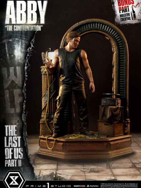 Prime 1 Studios The Last of Us Part II Abby The Confrontation 1:4 Statue Bonus Version