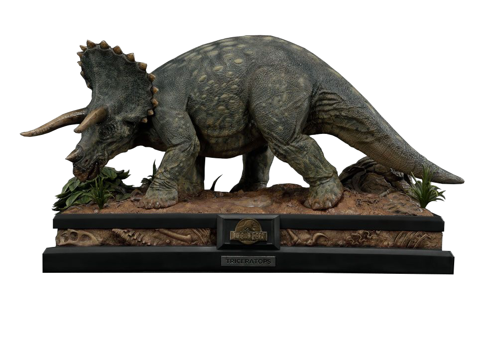 prime1-studios-jurassic-park-triceratops-1:15-statue-toyslife