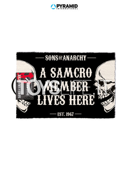 Pyramid International Sons Of Anarchy A Samcro Member Lives Here Doormat Tappeto
