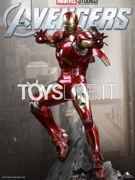 Queen Studios Marvel Avengers Ironman Mark 7 1:4 Statue