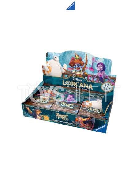 Ravensburger Disney Lorcana TCG Azurite Sea Booster Display (24) English Edition