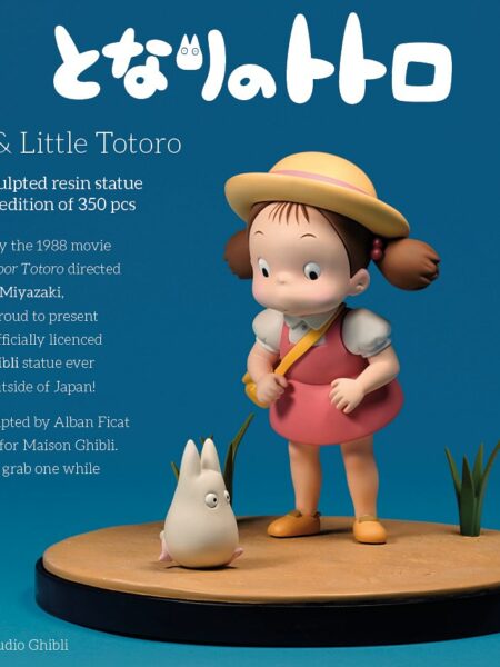 Semic Studio Animation Collection Studio Ghibli Mei Mei And Little Totoro Limited Statue
