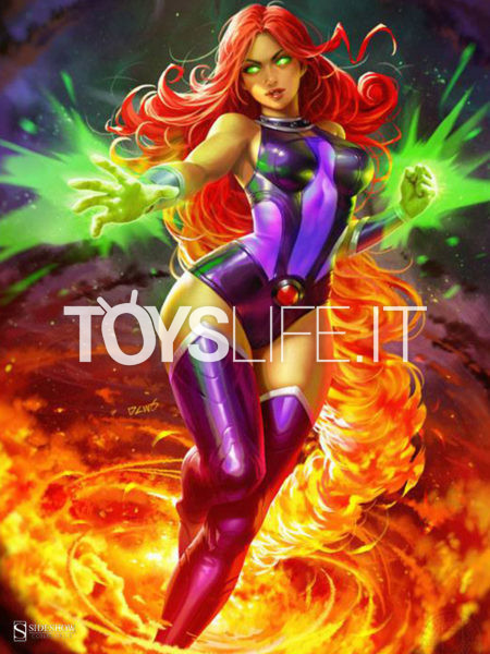 Sideshow DC Comics Teen Titans Starfire Unframed Art Print
