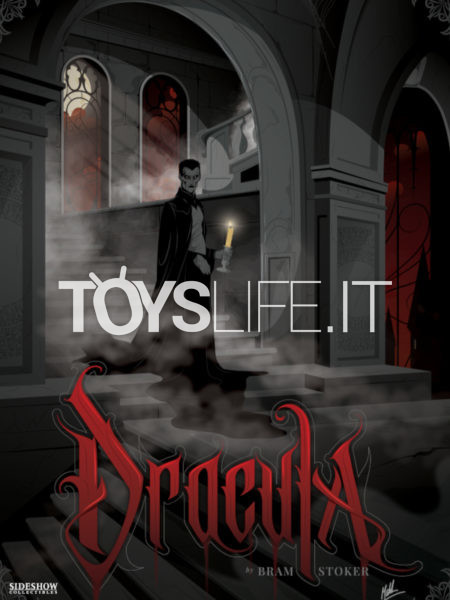 Sideshow Collectibles Dracula 46x61 Art Print by Mike Mahle