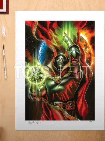 Sideshow Marvel Comics Doctor Doom Timless  46x61 Unframed Art Print by Felipe Massafera