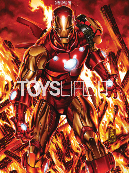 Sideshow Marvel Comics Iron Man #01 46x61 Art Print By Mark Brooks