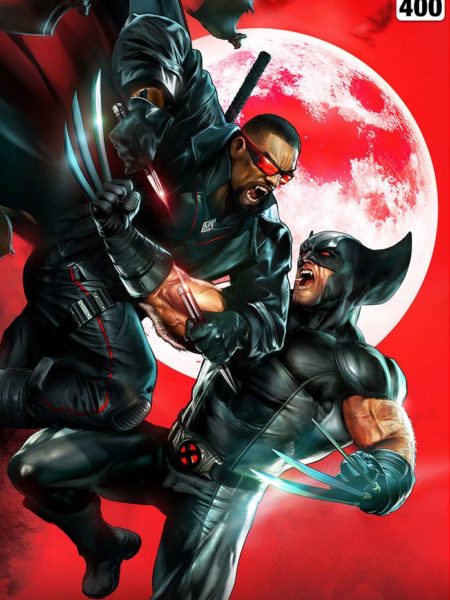 Sideshow Marvel Comics Wolverine Vs Blade Unframed 46x61 Art Print