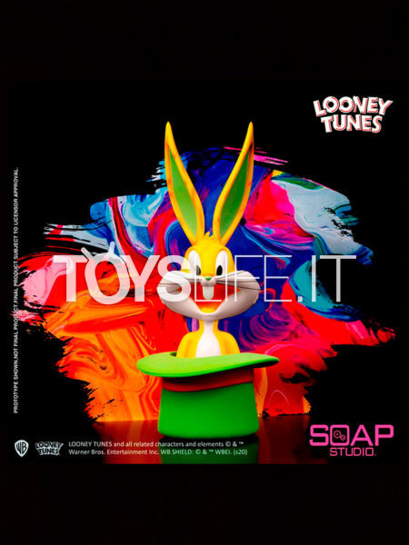 Soap Studio Looney Tunes Bugs Bunny Top Hat Pop Art Limited Bust