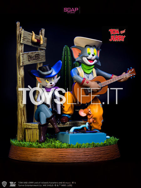 Soap Studios Tom&Jerry Cowboy Statue