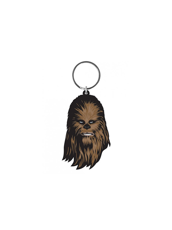 Star Wars Chewbacca Rubber Keychain Portachiavi