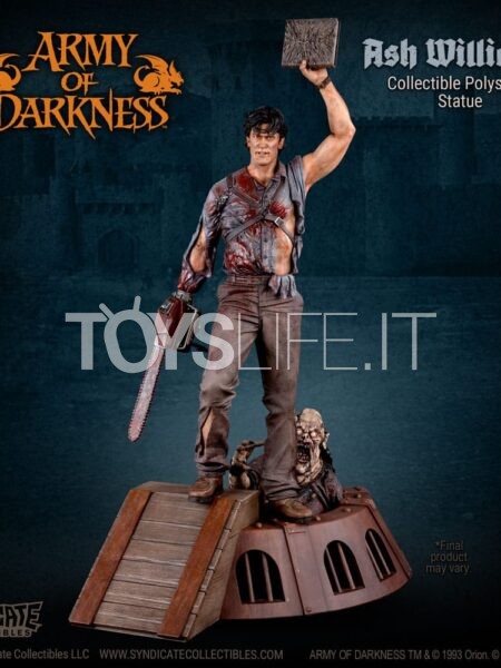 Syndicate Collectibles Army Of Darkness Ash Williams 1:4 Statue