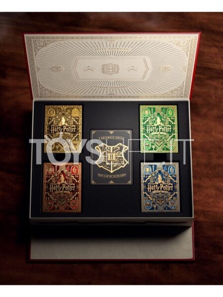 Theory11 Harry Potter 4 Deckes Poker Playing Cards Box Set