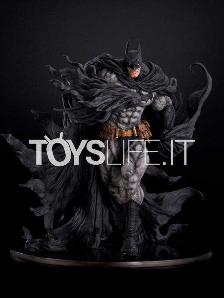 Union Creative DC Comics Batman Hard Black Version Sofbinal Soft Vinyl Statue