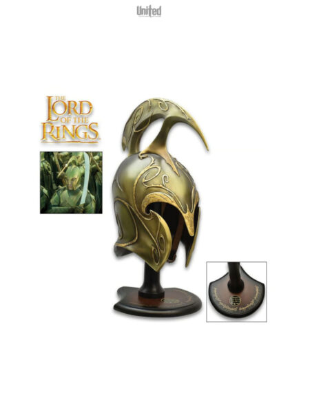 United Cutlery The Lord Of The Rings High Elven War Helm Limited Edition Lifesize 1:1 Replica