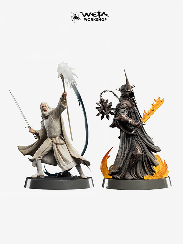 Weta The Lord of the Rings Gandalf the Grey/Witch-King Of Angmar Pvc Figures Of Fandom Figure