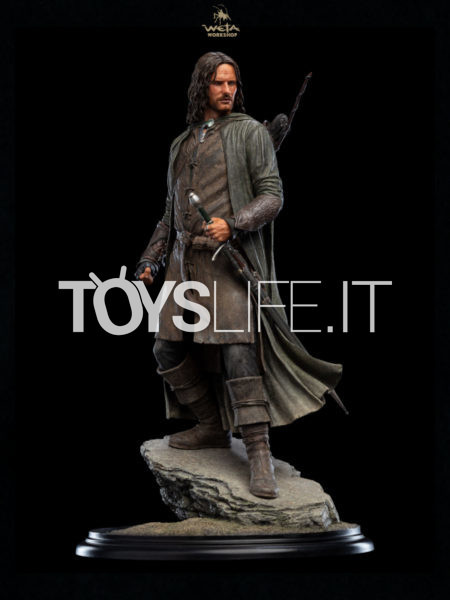 Weta The Lord of the Rings Aragorn Hunter Of The Plains Classic Series 1:6 Statue