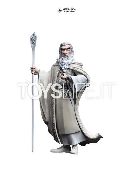 Weta The Lord Of The Rings Gandalf The White Mini Epics Pvc Figure
